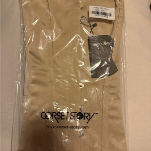 NWT Corset Story Tan